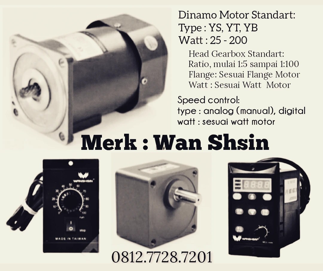 Motor Garbox WanShsin